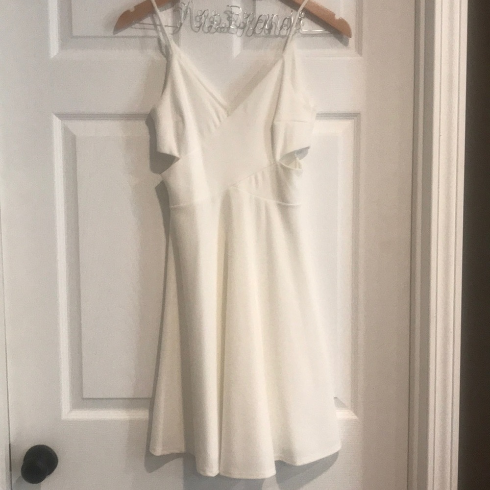 White dress